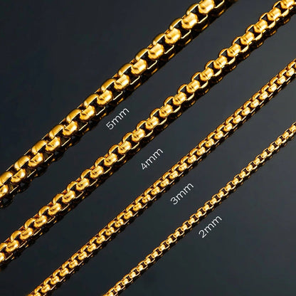 Gold Classic Link Chain