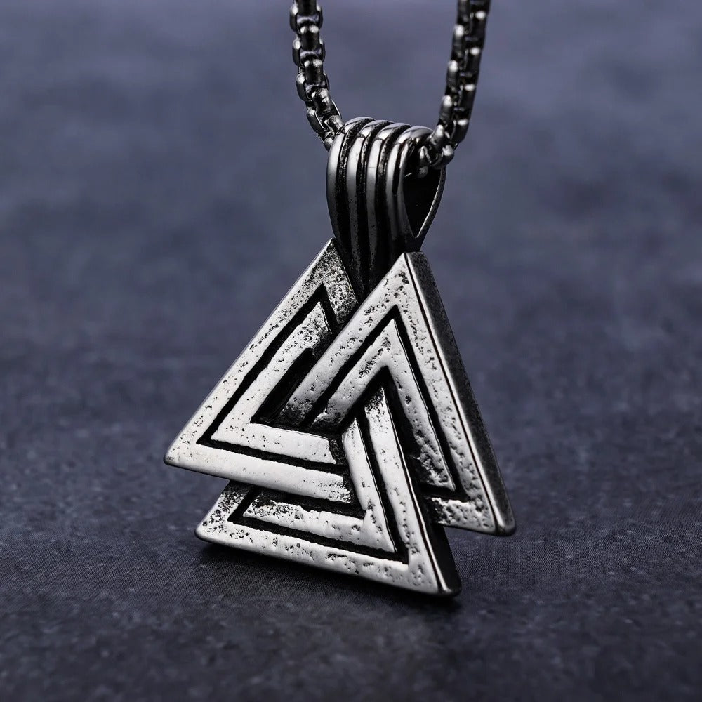 Valknut Necklace