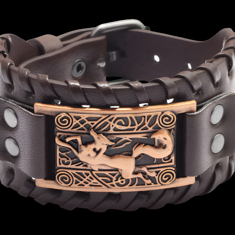 Viking Leather Braided Bracelet (21 Different Styles)