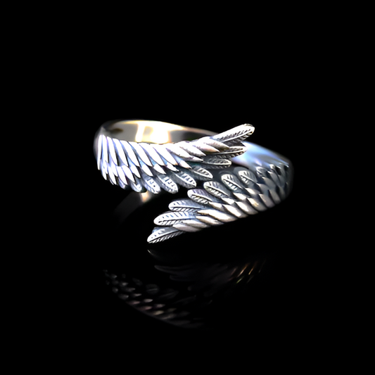 Fiðrildi Ring (925 Sterling Silver)