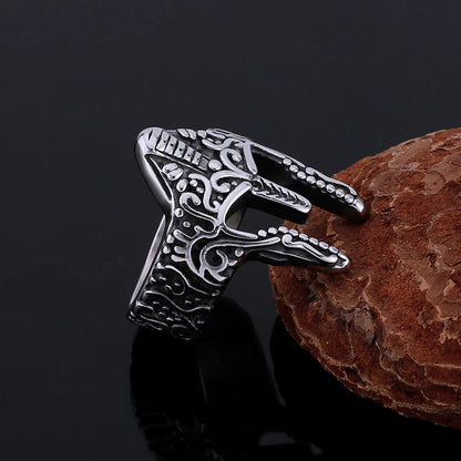 Viking Mask Ring