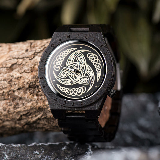 Engraved watch