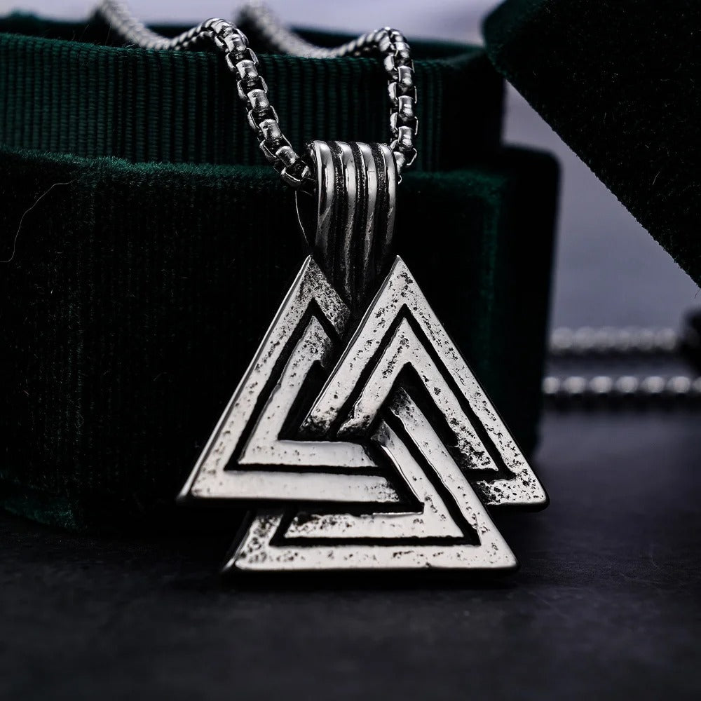 Valknut Necklace