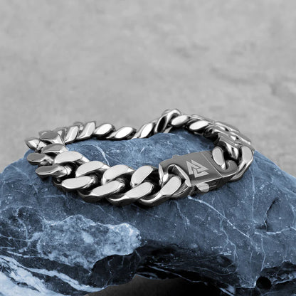 Valknut Cuban Bracelet