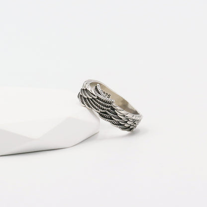 Fiðrildi Ring (925 Sterling Silver)