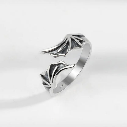 Fiðrildi Ring (925 Sterling Silver)